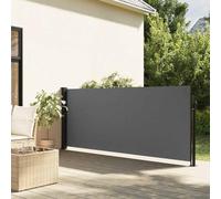 Prato & Giardino-Soggiorno All'aperto-Ombrelli & Parasole - Tenda laterale retrattile Antracite 120x600 cm