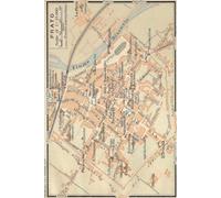 Prato Italy Map Journal: Vintage Map Notebook
