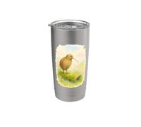 Prato Primavera Kiwi Pastello Bicchiere termico in acciaio inox doppia parete