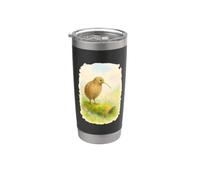 Prato Primavera Kiwi Pastello Bicchiere termico in acciaio inox doppia parete