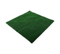 Prato Sintetico 25x25cm Nylon per Layout Ferroviari(Dark Green) | Materiale nylon , per superficie morbida tatto, perfetto per diorami dettagliati, dimensioni compatte