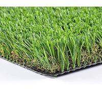 Prato Sintetico Manto Erboso Erba Finta Realistica Giardino 4 Sfumature Di Colore Tappeto Erboso Sintetico Anti UV Atossico Drenante Ideale Per Piscina Terrazzo Aree Giochi Viali (30mm 2x20mt 40mq)