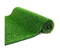 Prato Sintetico per Balcone, Patio, Campo da Calcio, Matrimonio Rotolo Erba Sintetica per Esterno Denso Morbido(1.5x3m/4.92x9.84ft)