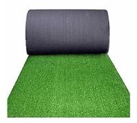 PRATO VERDE SINTETICO MOQUETTE TAPPETO 1X25 MT PER ESTERNO GIARDINO 10 mm
