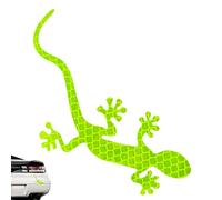 Pratvider Adesivo per auto Geco - Adesivo per auto 3D Geco per cover The Scratch, adesivo riflettente per auto, ad alta intensità, visibilità notturna