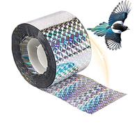 Pratvider Nastro riflettente su entrambi i lati - Bird Flash Picchio Bird Scare Ribbon Drive Away nastro riflettente per tenere lontani gli uccelli all'aperto