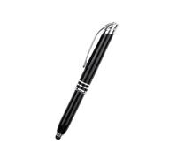 PRavtical - Penna a sfera compatta a emissione luminosa con lampada LED integrata e punta capacitiva per uso esterno, penna a sfera a emissione luminosa