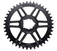 Praxis Road Narrow Wide Dm Chainring Argento 50t Black