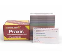 Praxis Teaching Reading Elementary 5205 Study Cards: Praxis Teaching Reading Exam Prep and Practice Test Questions [Full Color Cards]