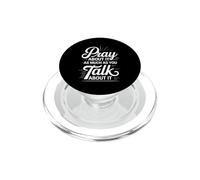 Pray About It As Much As You Talk About It - PopSockets PopGrip per MagSafe
