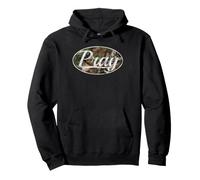 Pray Faith Spiritual Camouflage Throwback Design Felpa con Cappuccio