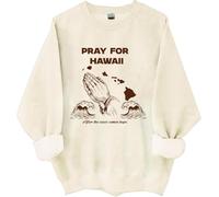 Pray For Hawaii After The Wave Comes Hope Sweatshirt, maglietta di avvertimento orologio tsunami, camicie dopo l'onda arriva speranza, Khika, 3XL