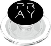 Pray God Jesus Christ Faith Prayer Religious Christian PopSockets PopGrip per MagSafe