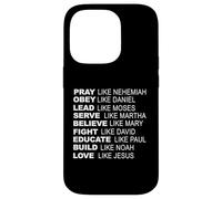 Pray Like Nehemiah Custodia per iPhone 14 Pro