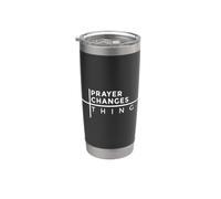 Prayer Changes Things Bicchiere termico in acciaio inox doppia parete