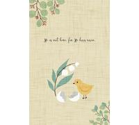 Prayer Journal with Scripture for Women 'He is not here, for He has risen': Christian Floral Notebook with Bible Verses | 128 lined pages