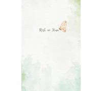 Prayer Journal with Scripture for Women 'Rest in Him': Christian Notebook with Bible Verses | 128 lined pages