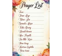 Prayer List and Scriptures for the Soul