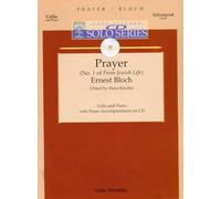 Prayer (no. 1 of 'from jewish life') violoncelle-livre +partition
