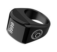 Prayer Reminder - Digital Counter | Smart Ring, Smart Tally Ring With Vibration and 5 Prayer Time Reminders, Ricaricabile Electronic Finger Counter With Clear Display For Meditation and DailyPrayer
