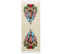 Prayer Shawl Scarf - 70.8 Inches Virgin Mary Catholic Scarf | Catholic Devotional Accessory - Soft Cotton Warm Wrap For Prayer Home Decor Travel Holidays and Spiritual Daily Use, multicolore, B