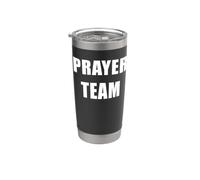 Prayer Team - Christian Ministry Faith Staff Uniform Bicchiere termico in acciaio inox doppia parete