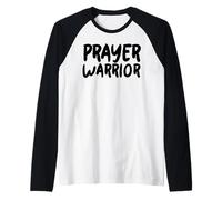 Prayer Warrior Maglia con Maniche Raglan