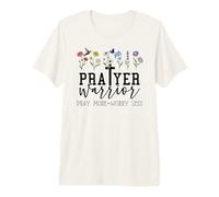 Prayer Warrior Pray More Prayer Changes Things Praying Mama Maglietta Premium