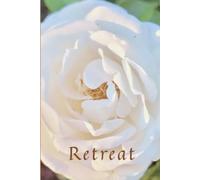 Prayerful - A Retreat Journal By ROSE&PAPER: For Devotion and Reflection | Soft Matte Cover | White Rose Design | 200 College Ruled Pages