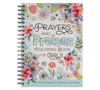 Prayers & Praises for Girls Coloring Book (Spiral)
