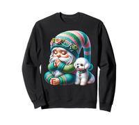 Praying Dog Dad Christian Gnome For Dog Mom With Toy Poodle Felpa
