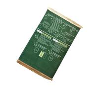 Praying Mat Rug, Soft Educational Prayer Carpet, Bilingual Step By Step Guide Mat, Non Slip Comfortable Design, Foldable Travel Friendly Fabric, 50x90cm, for Room Home Travel School