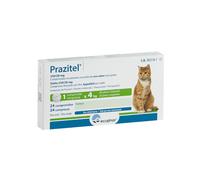 Prazitel (24 cpr) - Trattamento in compresse appetibili contro i parassiti intestinali nei gatti
