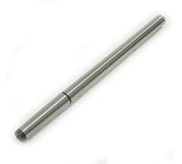 PRAZTECH® Mandrino per test di allineamento del tornio Morse Taper 2 di precisione, lunghezza 283 mm, codolo MT2, estremità maschiata M10, allineamento contropunta