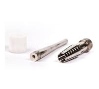 PRAZTECH® Rathburn - Barella per anelli fai da te, facile da ridimensionare, con finitura in nichel temprato, 16,5 cm