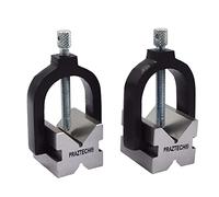 PRAZTECH Set di pinze V-Block temprate di precisione, V-Block | Coppia corrispondente | Strumento di serraggio fai da te (63 x 50 x 50 mm)