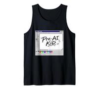 Pre-AI Kid - Y2K Nostalgia Throwback Gen Z Canotta