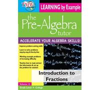 Pre-Algebra Tutor Series:Learn - Introduction to Fractions