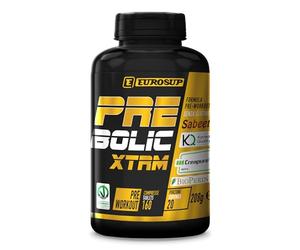 PRE BOLIC XTRM Eurosup - 160 compresse - Creapure® - Kyowa Quality® - Sabeet™ - BioPerine® - BCAA - Beta Alanina - DAA - Caffeina - Vit B1 e B6 - Senza glutine - Vegan