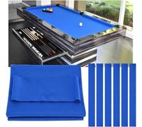 Pre-Cut Billiard Cloth For Home Leisure Clubs(Blue)