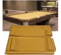 Pre-Cut Snooker Cloth Quick-Fit For Clubs(Yellow)