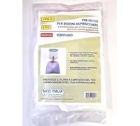 Pre-Filtro Ignifugo per Aspiracenere e Aspirapolvere, 25x30 cm, 2 Pezzi, Tessuto Certificato Classe UNO, Protezione Cartuccia