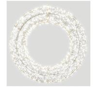 Pre-illuminate Bianco Freddo Micro LED Ghirlanda con Timer, 700mm Xmas Gingilli