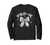 Pre K Back To School Insegnanti Coquette Back To School Maglia a Manica