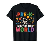 Pre-K è Fuori dal Mondo Astronaut Kids Design Maglietta