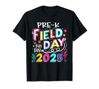 Pre-K Field Day Fun Day 2025 Scuola Field Day Insegnante Maglietta