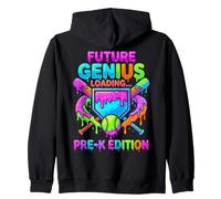 Pre-K Genius Ritorno a Scuola Felpa con Cappuccio