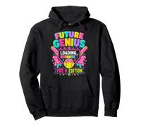 Pre-K Genius Ritorno a Scuola Felpa con Cappuccio