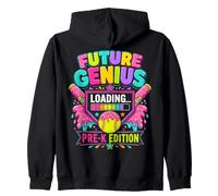 Pre-K Genius Ritorno a Scuola Felpa con Cappuccio