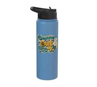 Pre-K Graduate Graffiti V Sign Peace Symbol Stainless Steel Insulated Water Bottle